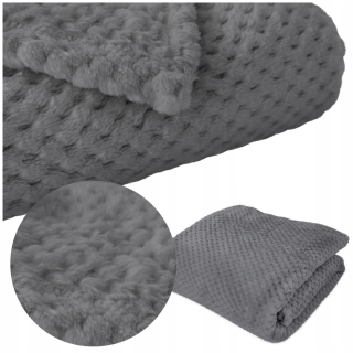 Tutumi deka z mikrovlákna 160 cm x 200 cm odtiene sivej